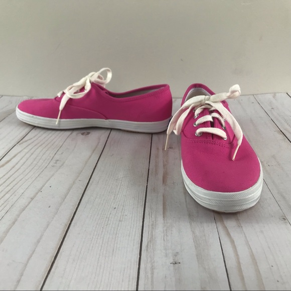 bright pink keds